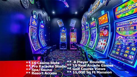 Reunion Resort Mansion 11k FT  Casino Karaoke *NEW