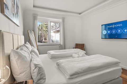 YUVA HOMES am Kurpark - Skandi Apartment