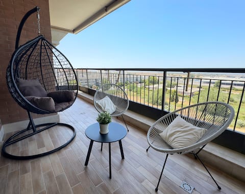 Sunset Escape Apartment {panoramic terrace}