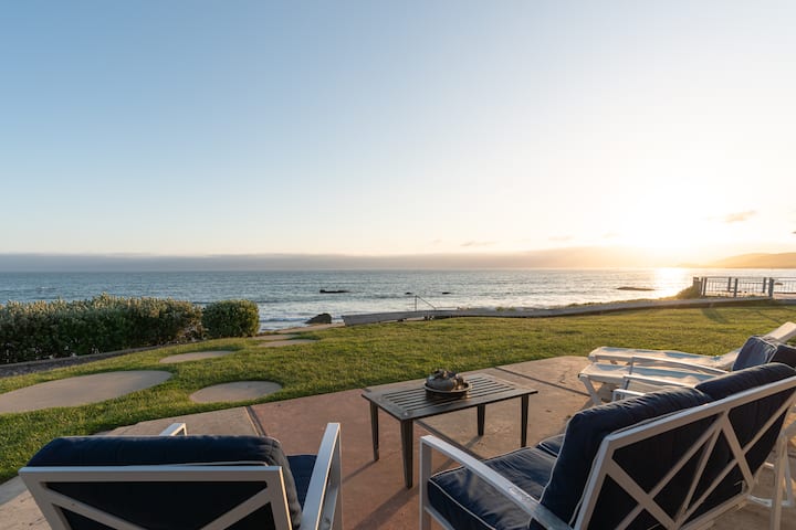 Cayucos Beachfront Home with Unobstructed Views
