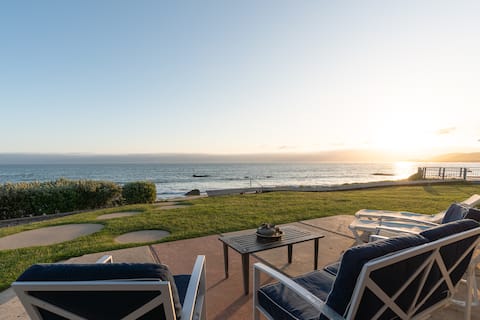 Private Beachfront Home • Heart of Cayucos