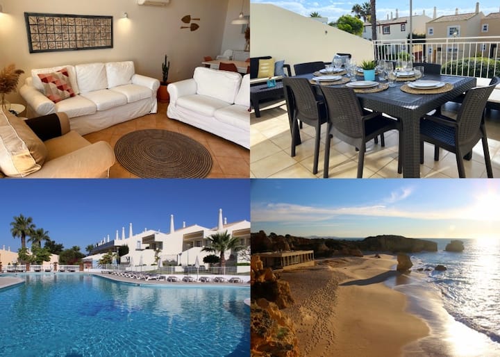 Belle Villa Ensoleillée Près De La Plage - Albufeira