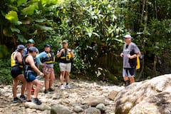 El Yunque's secret waterslides & Transporte