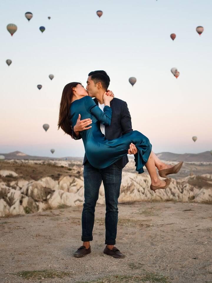 photo shoot session cappadocia airbnb