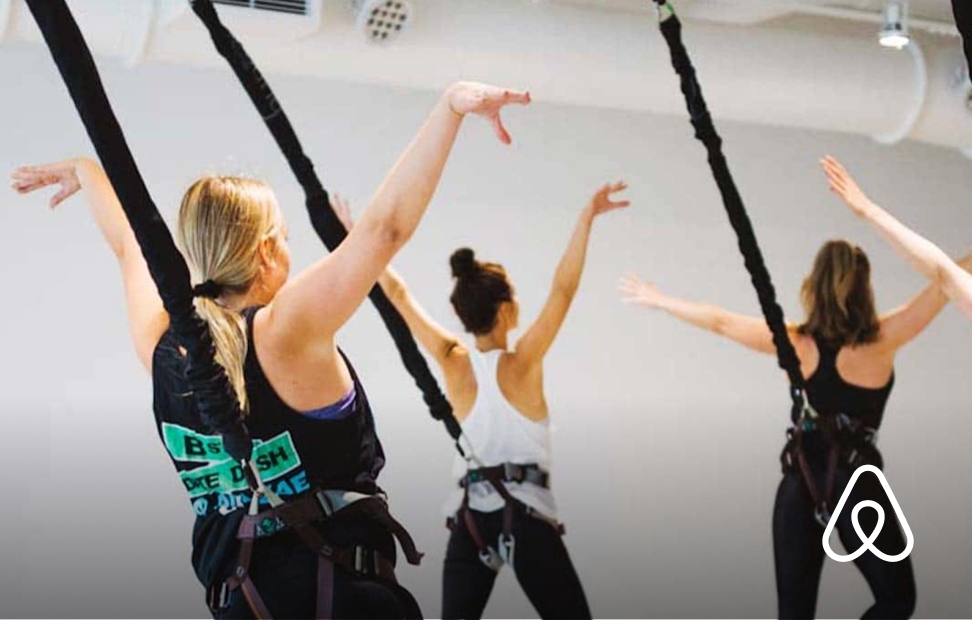 Bungee Fly Fitness Class Airbnb