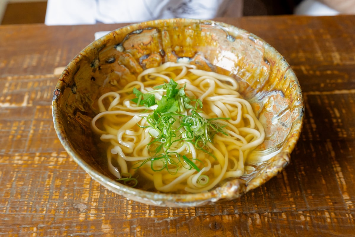 Udon making class in Osaka