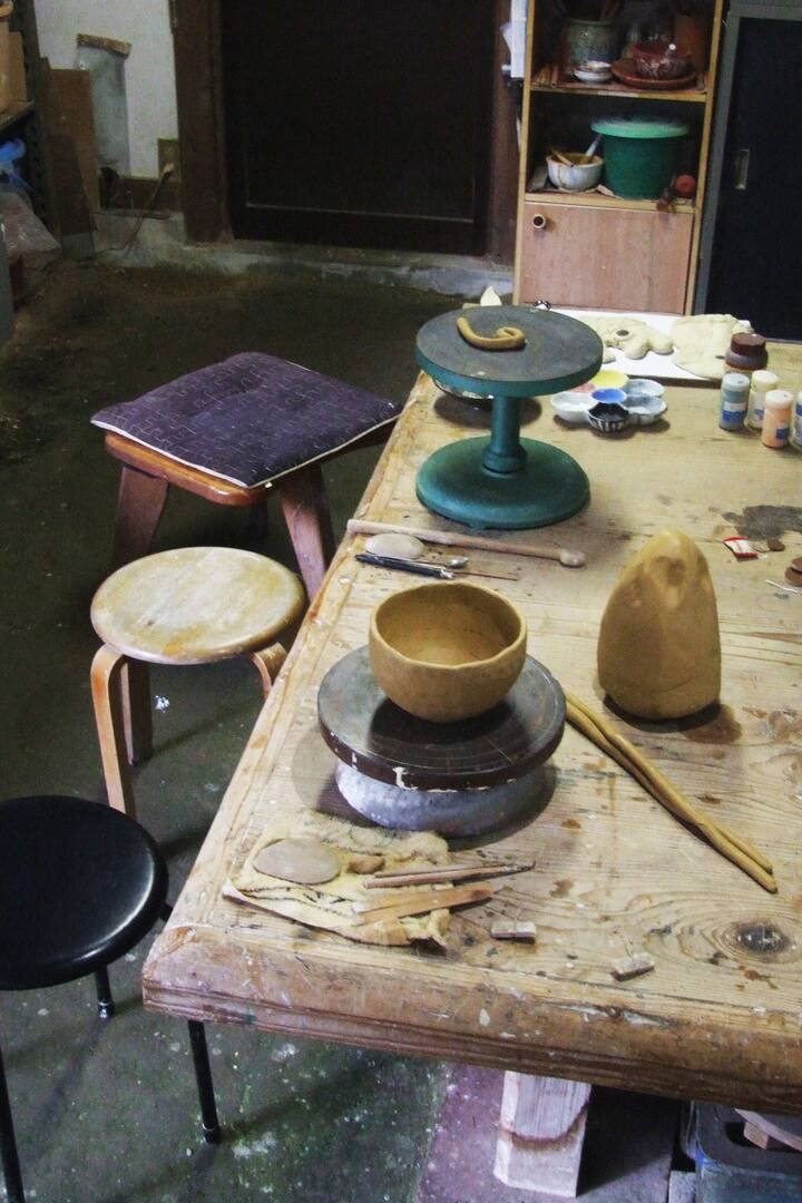 作家の窯元で本格的長期滞在型陶芸教室 Airbnb