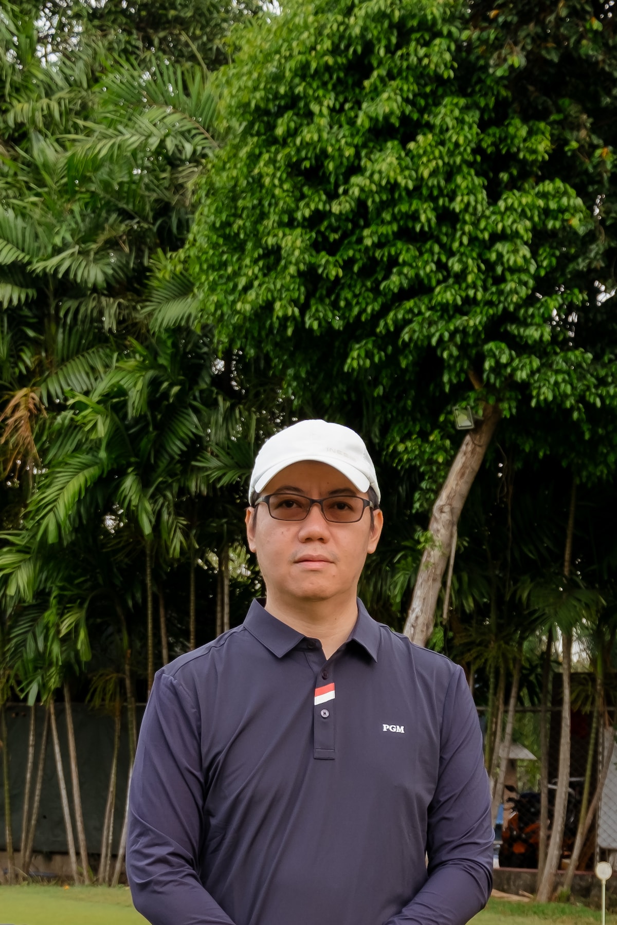 在马尼拉学打高尔夫