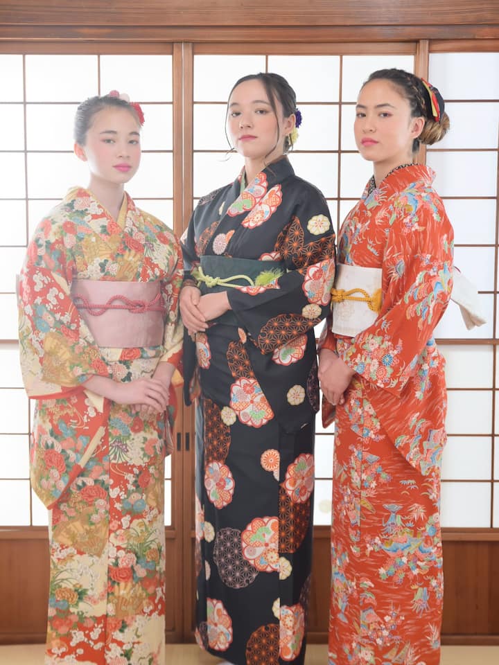 着物でプロとフォトセッション Airbnb