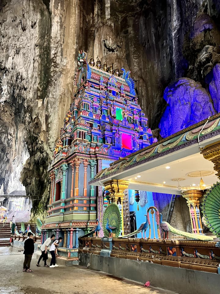 Temple In A Cave