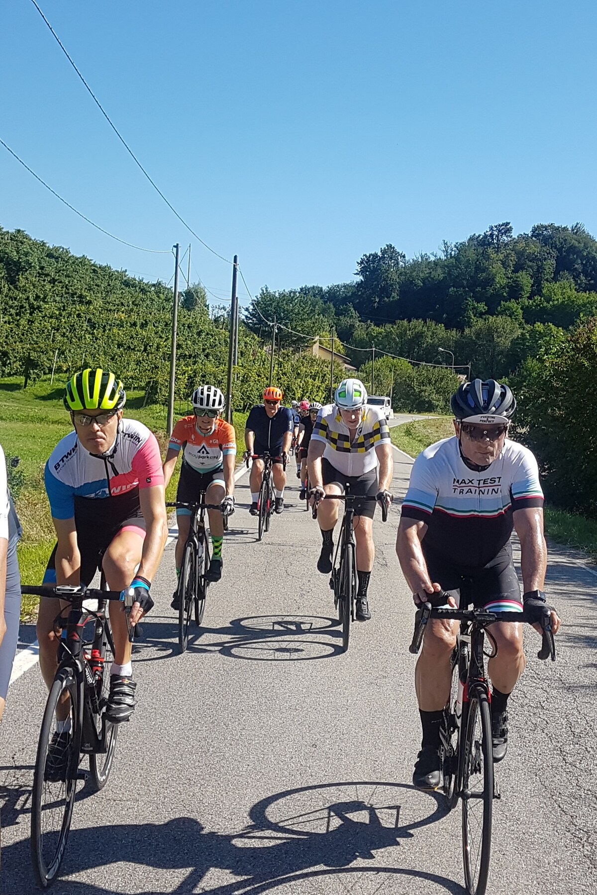 can i cycle on a roads