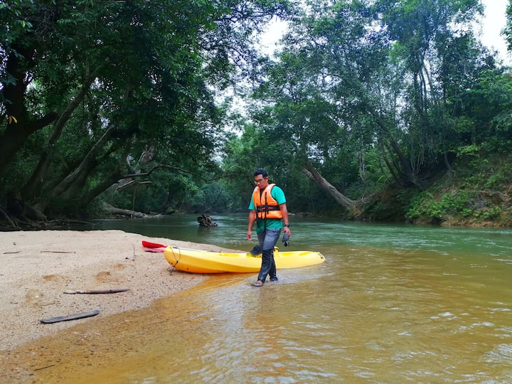 Kayak In Little Amazon Of Terengganu Airbnb