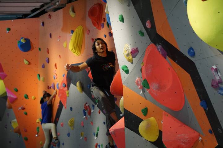 Indoor Rock Climbing