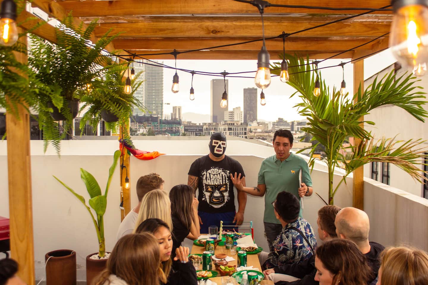 meeting with mexican wrestler