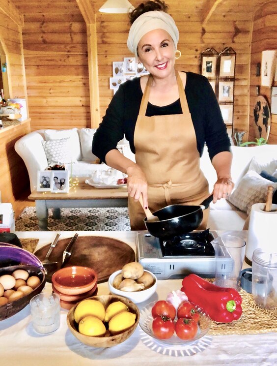 Mostrar imagem fornecida pelo anfitrião em ecrã inteiro