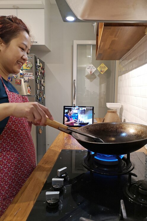 Mostrar imagem fornecida pelo anfitrião em ecrã inteiro