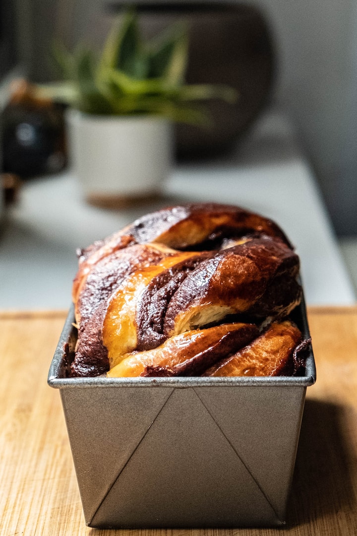Chocolate Babka - from the oven