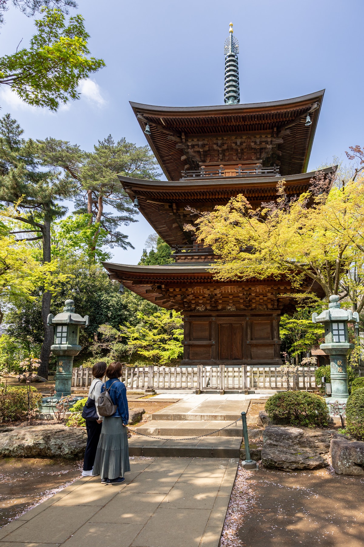 Explore quaint area outside of city