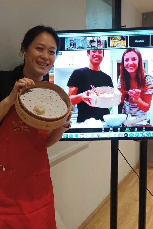 Mostrar imagem fornecida pelo anfitrião em ecrã inteiro