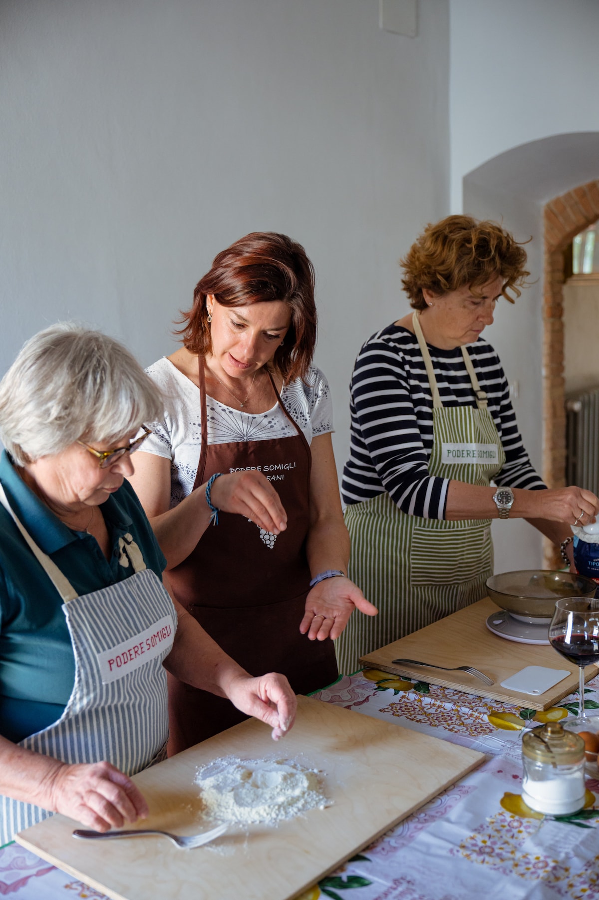Cook traditional dishes on a Tuscan farm