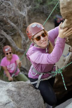 Joshua Tree rock climbing with local guides