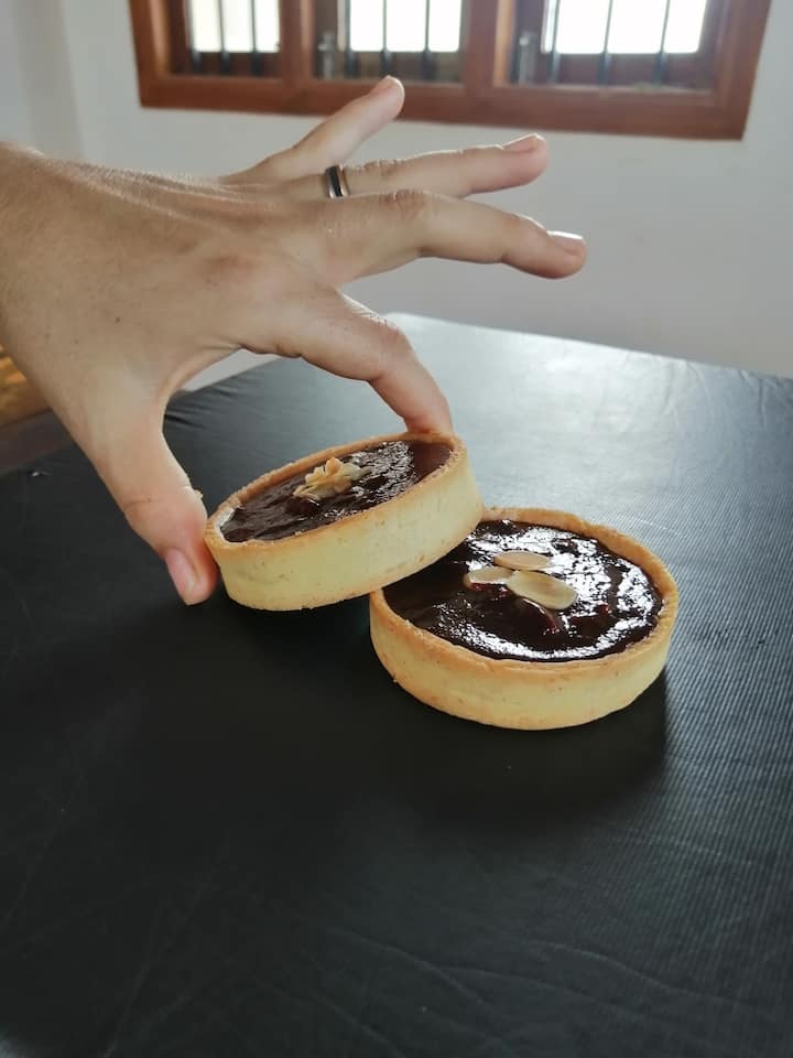 our favorite recipe of chocolate tartlet