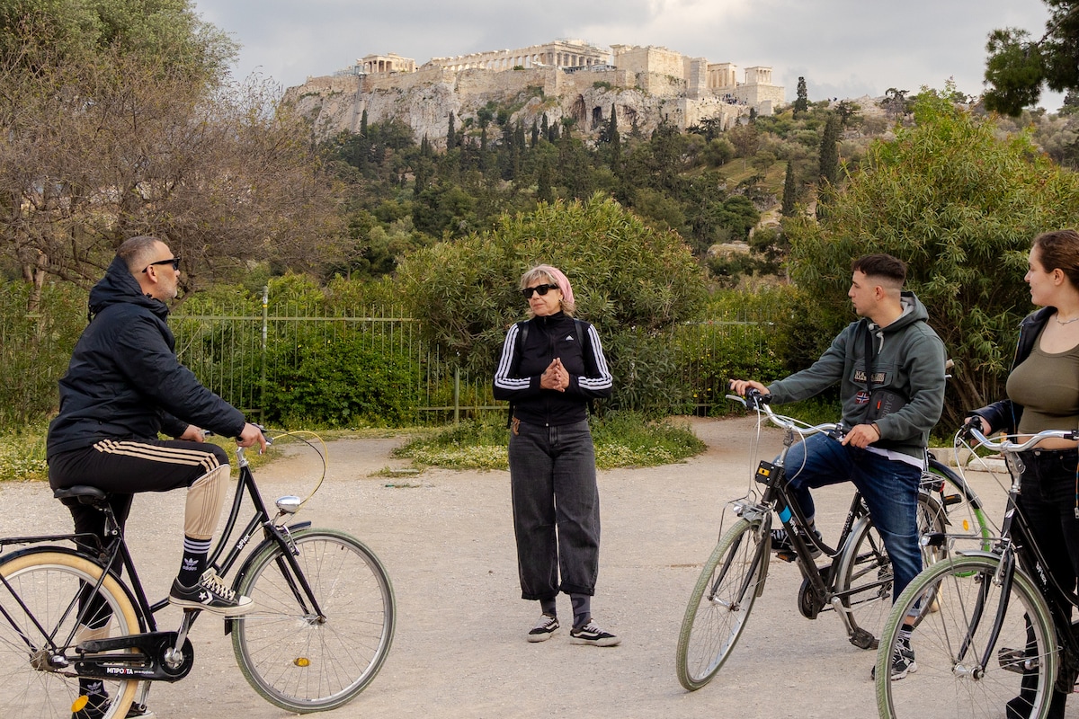Explore Athens by bike