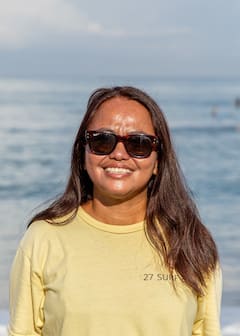 Cours de surf privé avec photos