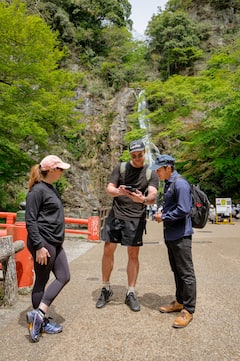 Hike Minoh's trails and relax by a giant waterfall