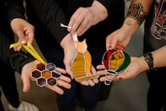Maak glas-in-loodkunst met een ambachtsman uit Santa Fe