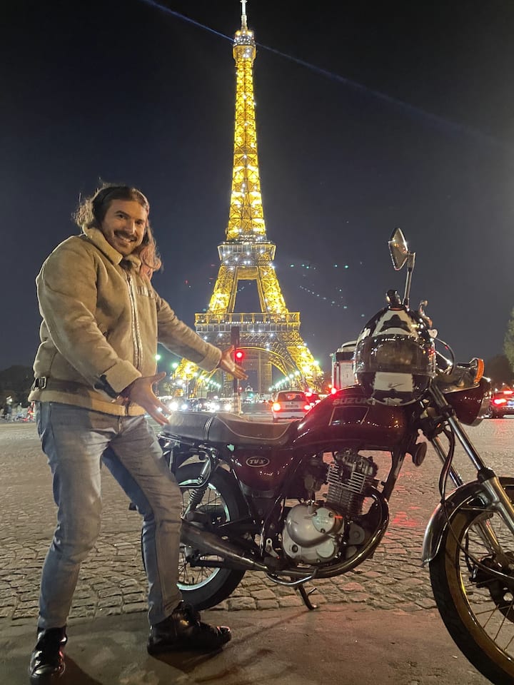 Motorcycle in Paris | 5-Star Authentic Experiences - Airbnb