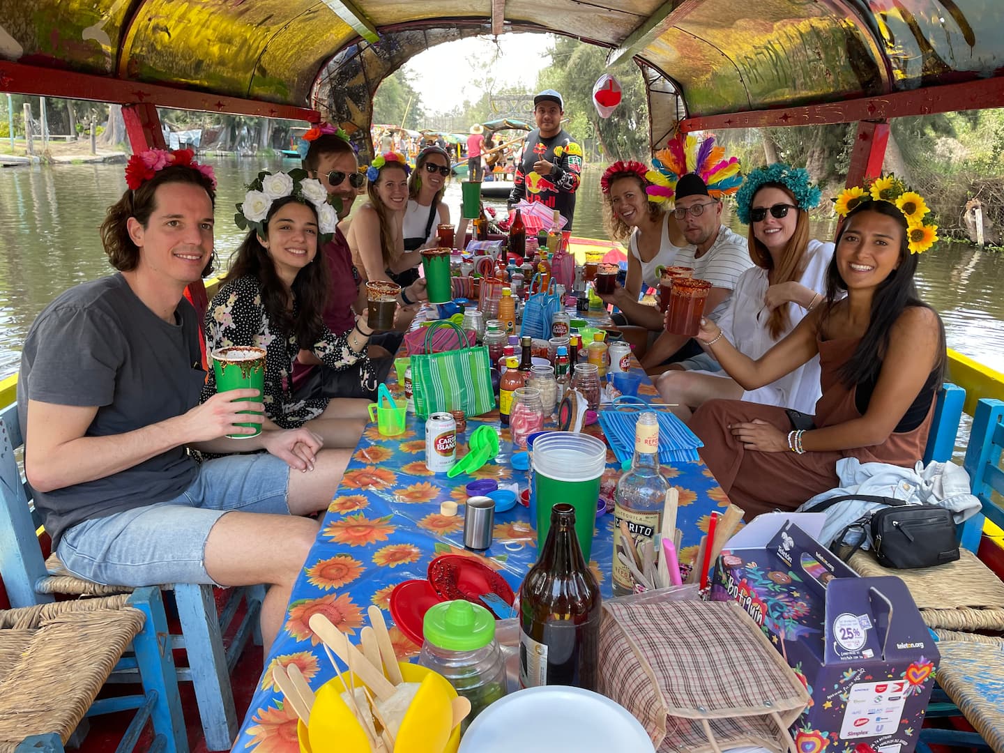 mezcal in xochimilco