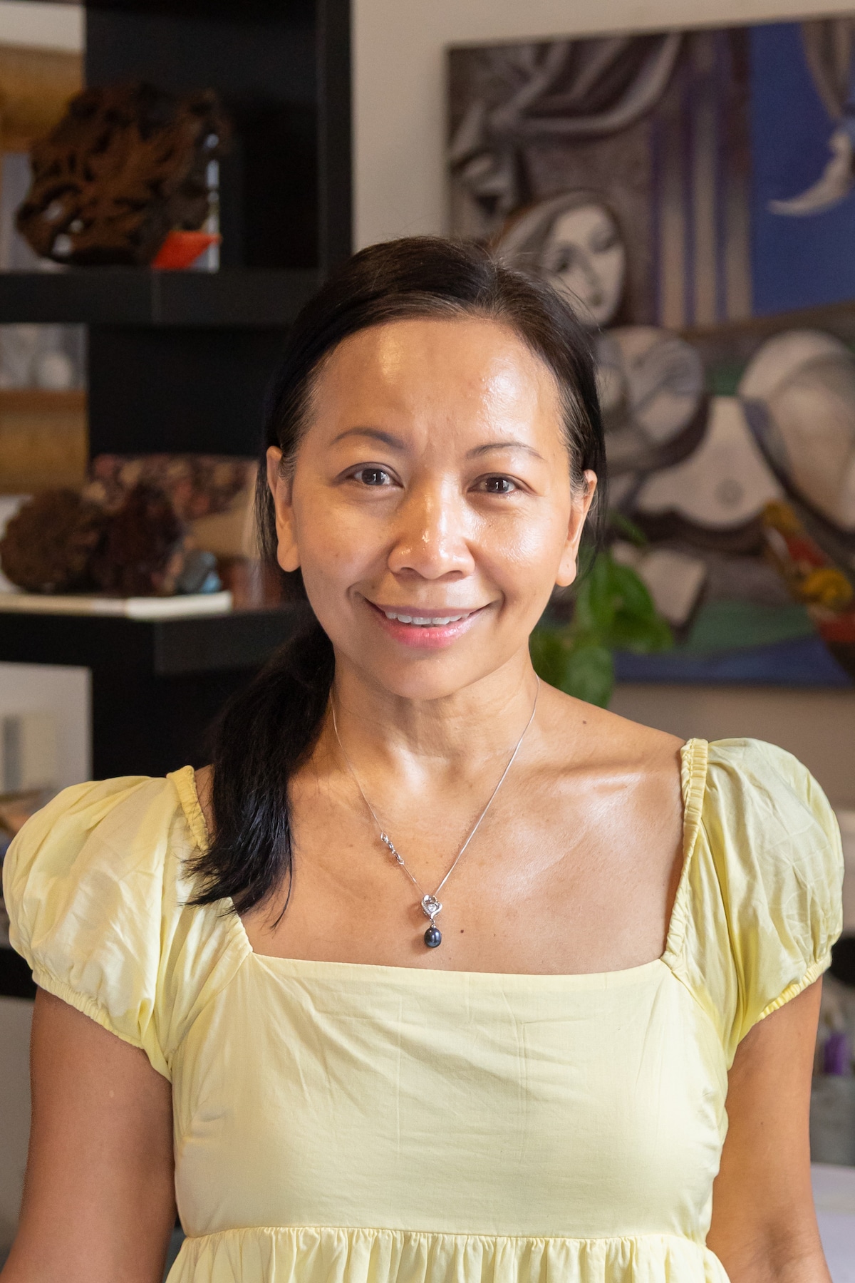 Design a mud-cloth-inspired Batik bandana