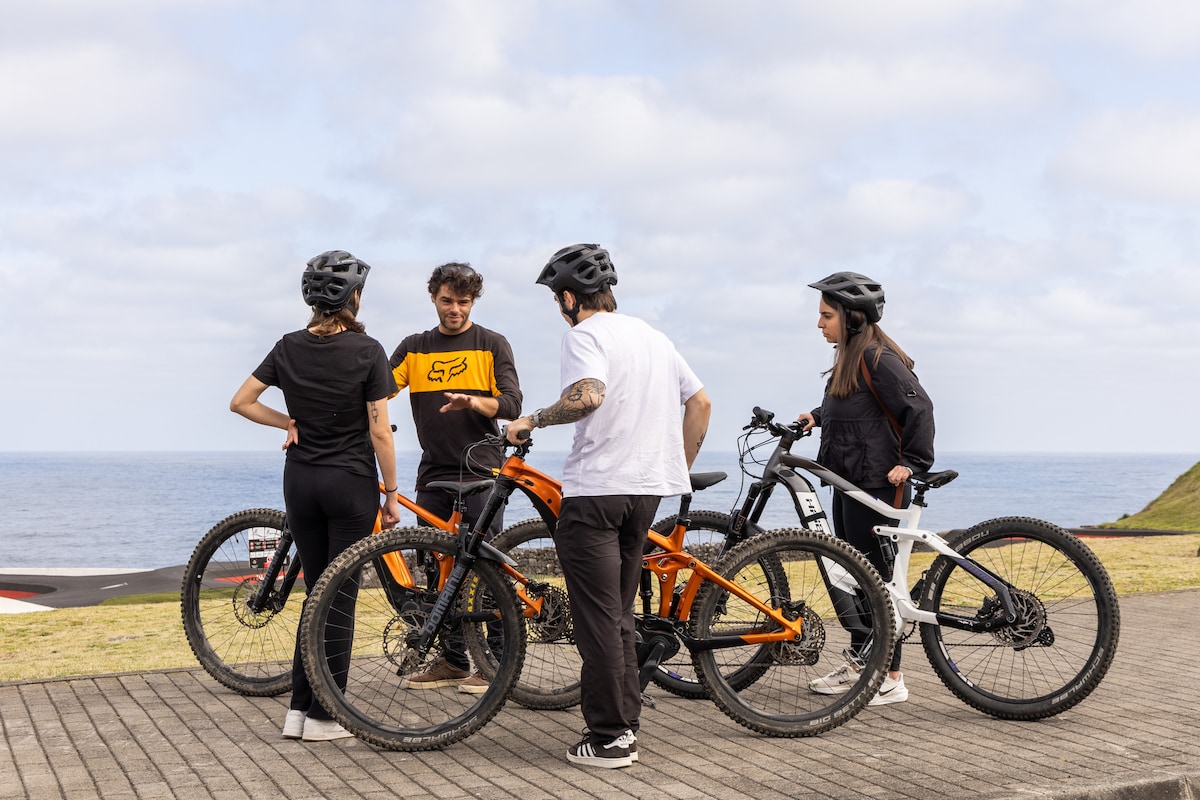 Ride E-Bikes around Ribeira Grande