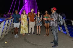 Vida nocturna en el centro de Puerto Vallarta