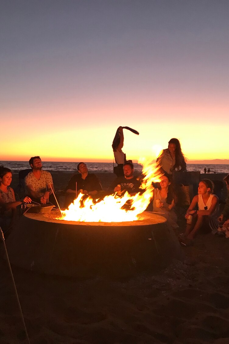 Beach Bonfire