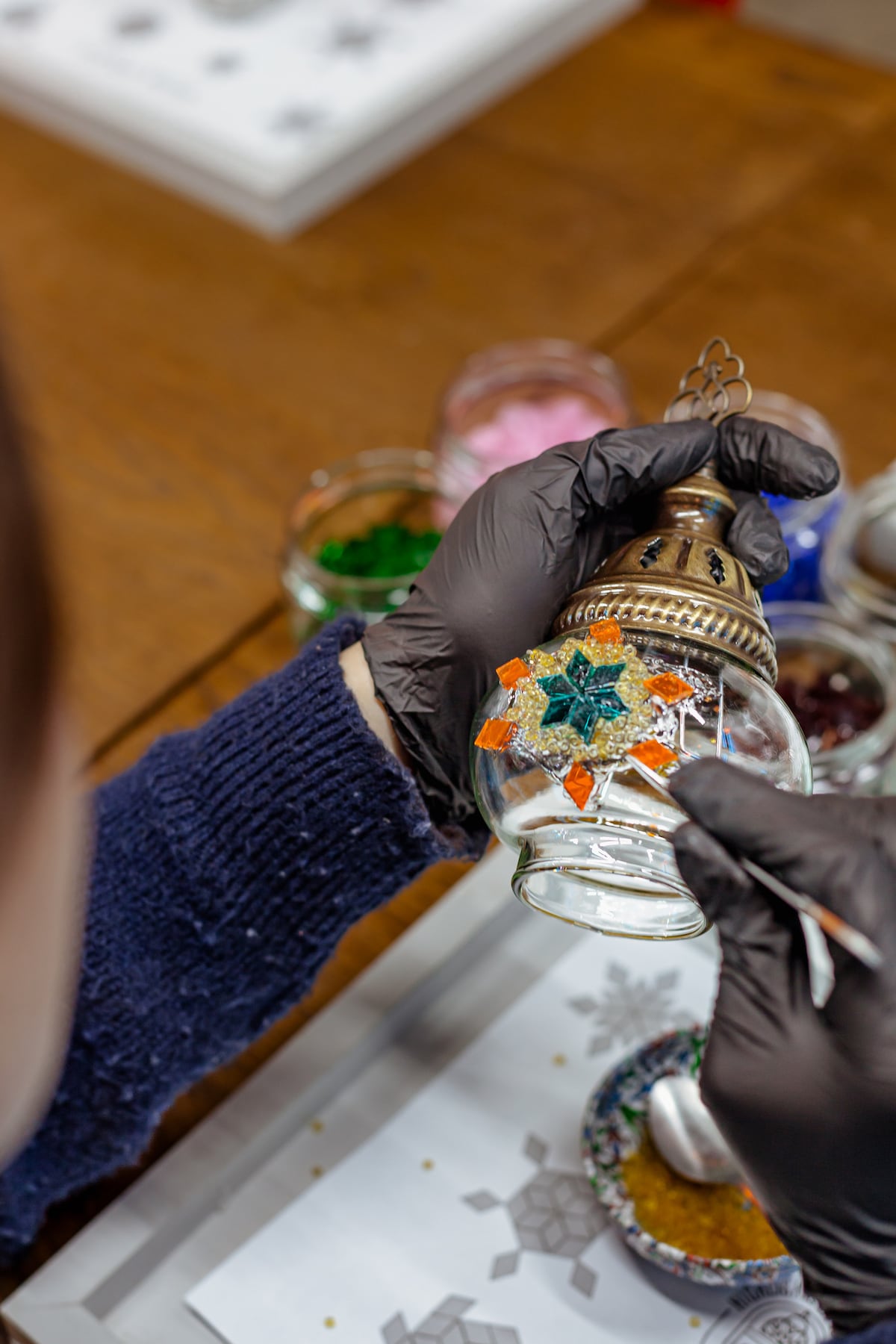 Mosaic Lamp Workshop in a Stylish Galata Atelier