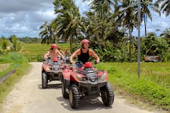 Kuber Atv Бали: тунел и водопад