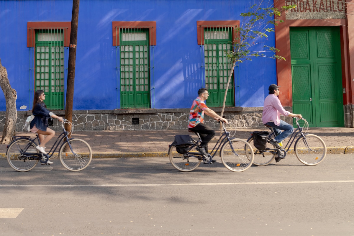 Frida Kahlo-Bike & Churro [Museum Ticket Included]