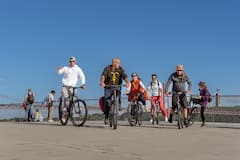 Tour de bike do centro de Lisboa até Belém