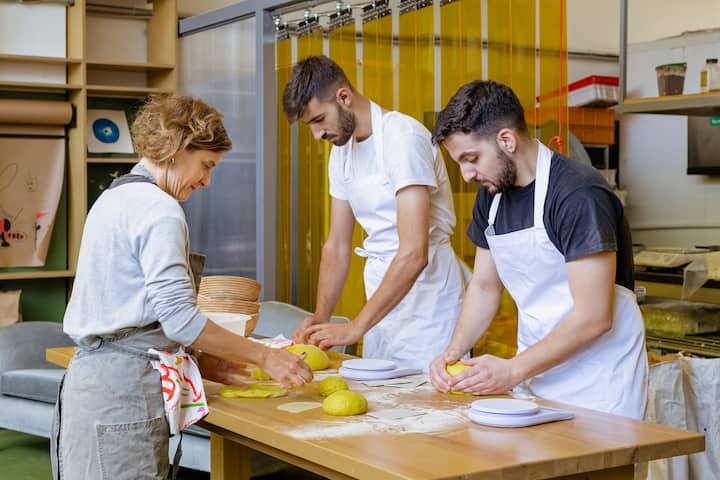 Make Greek bread with the owner of Betty's Bakery