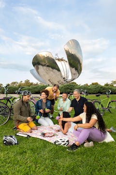 Visite de Buenos Aires à vélo : parcs de Palermo et de Recoleta