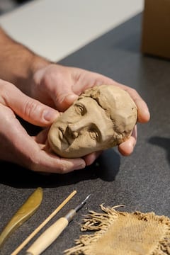 Clay workshop Sculpt the Face of God Hermes/Athens