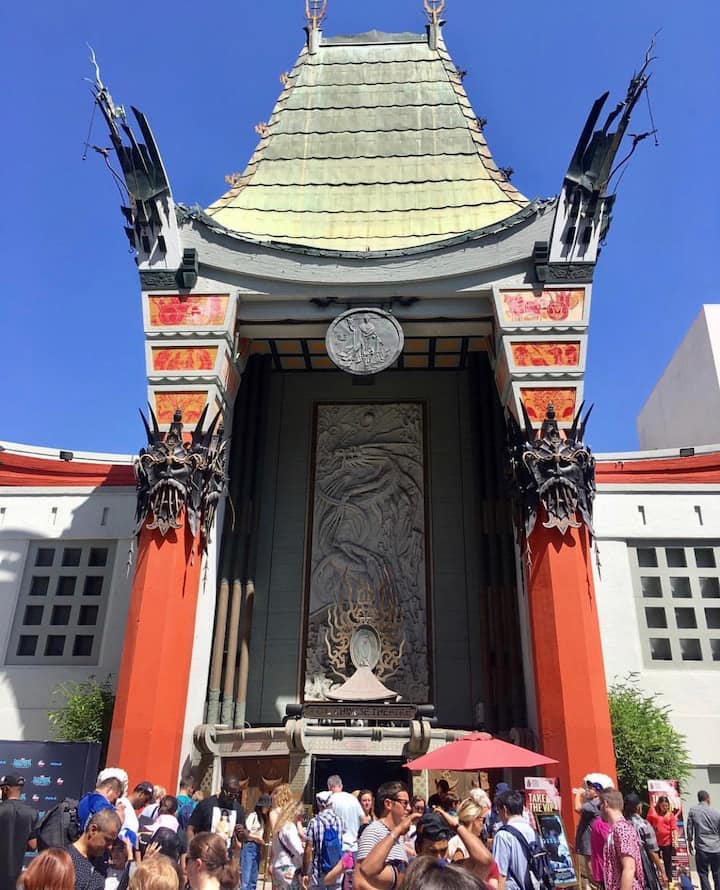 The Chinese Theatre is spectacular! 