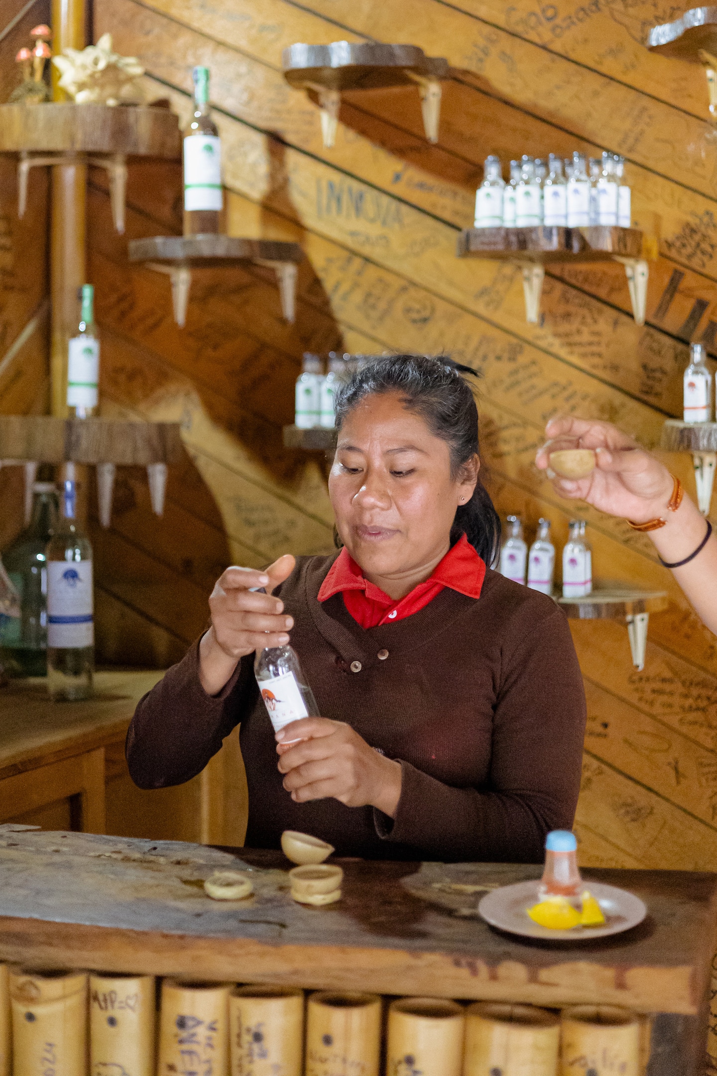 stone mill for making oaxaca mezcal-oaxaca-mezcal-tours