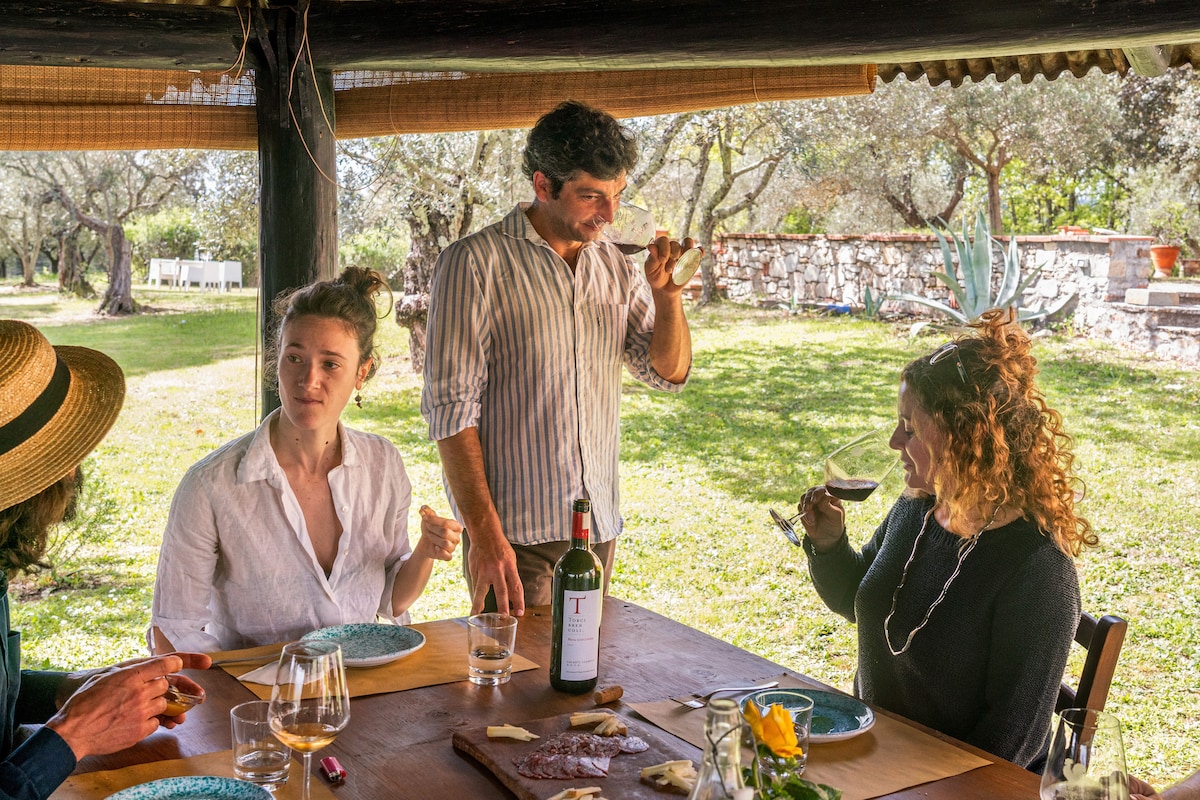 Chianti bio olive oil & wine tasting family farm