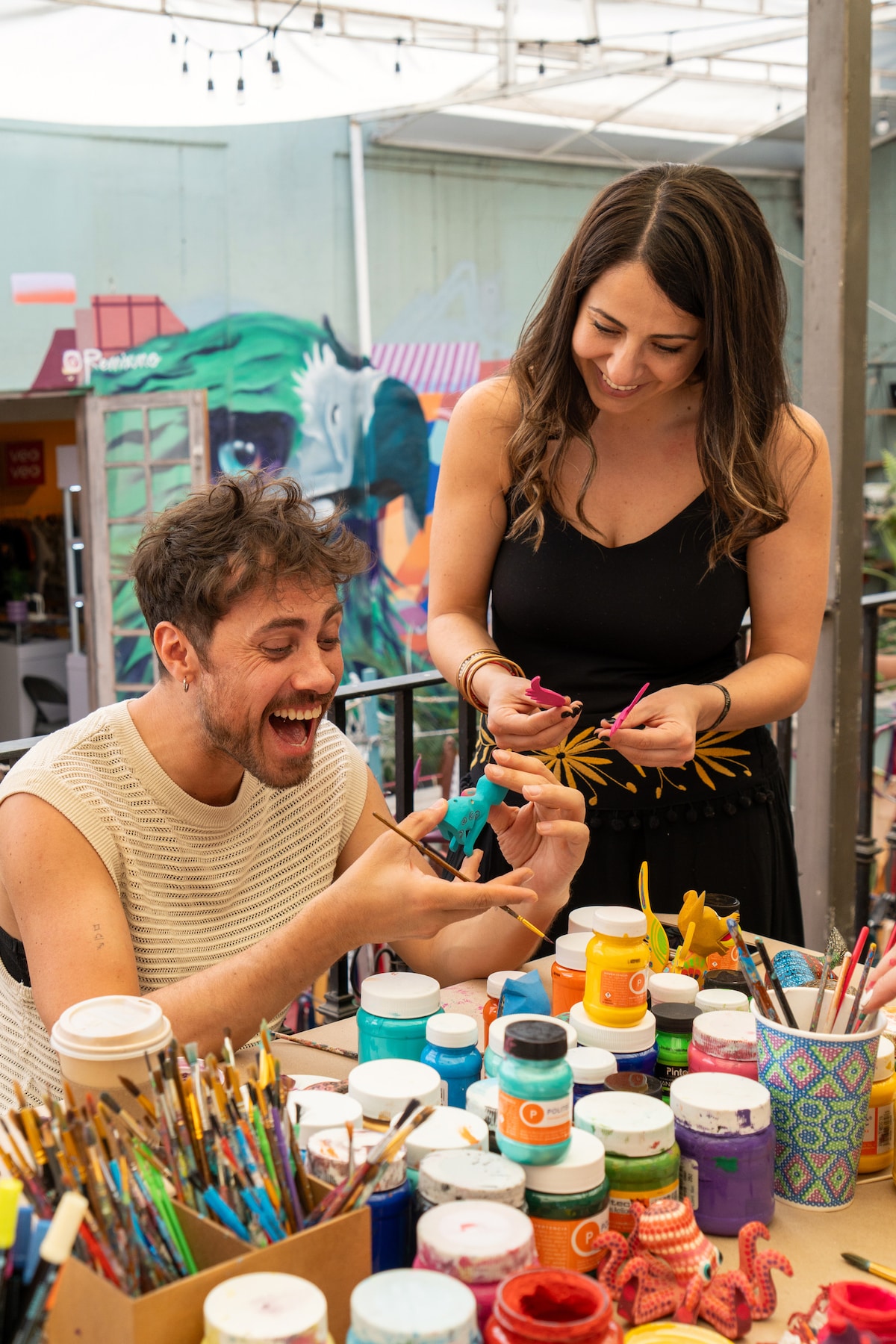 Toma una clase de arte: pinta Alebrijes