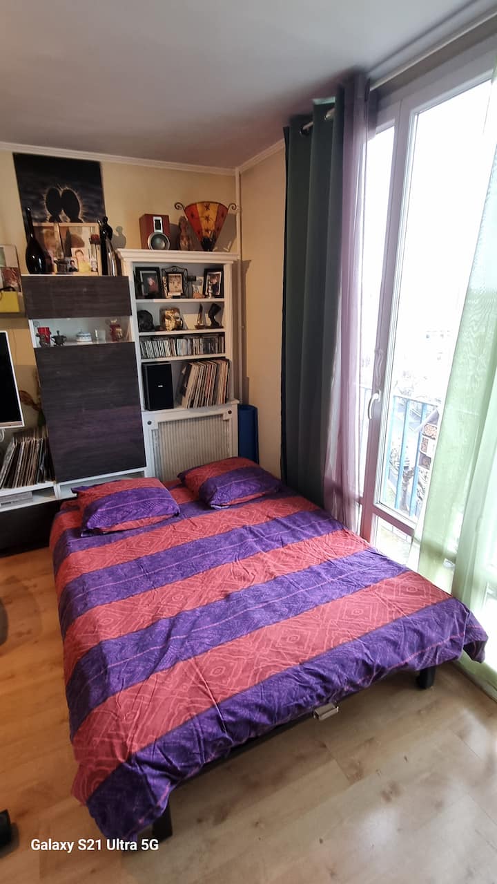 BZ Clic clac 2人住宿
客厅里有BZ Clic Clac ，可容纳2人