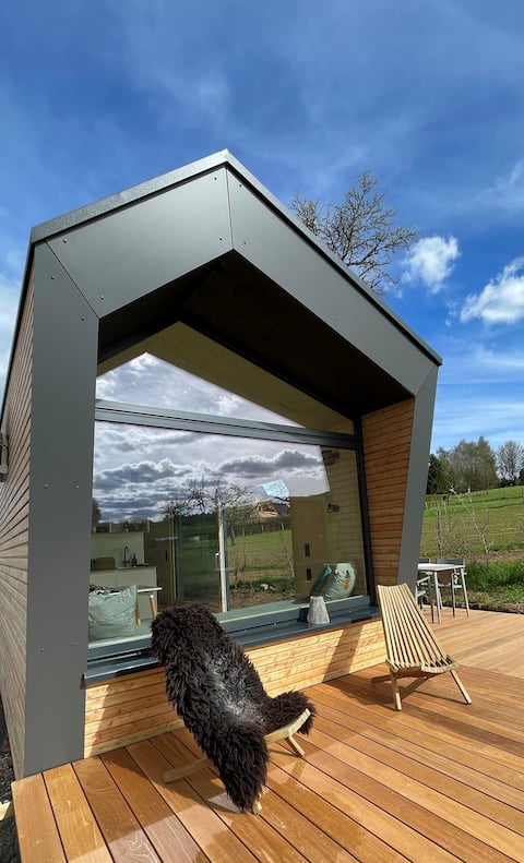 Cabin/tiny house with private sauna
