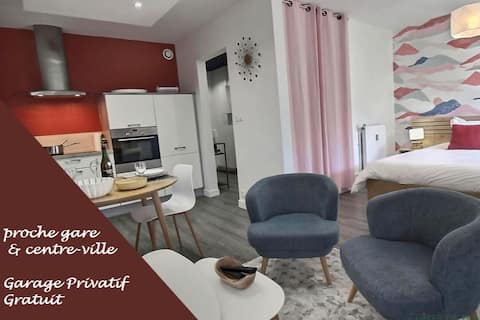 Annonce Airbnb populaire: Close to the station and city center - Closed garage à Saint Brieuc